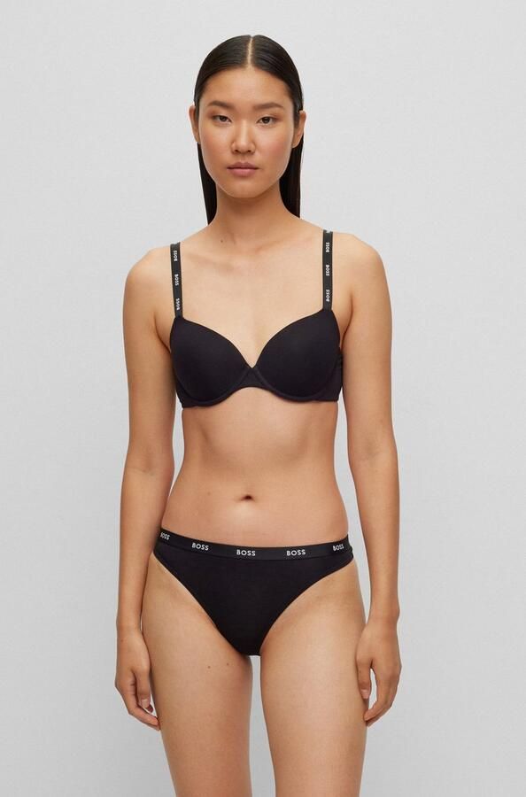 BOSS String THONG CI met logotekst op de tailleband - Foto 3