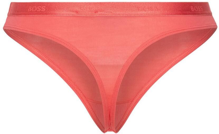 BOSS String THONG CI met logotekst op de tailleband