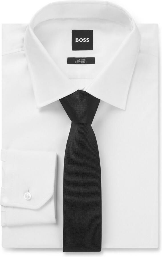 Boss Stropdas H-TIE 6 CM gemaakt in italië - Foto 7