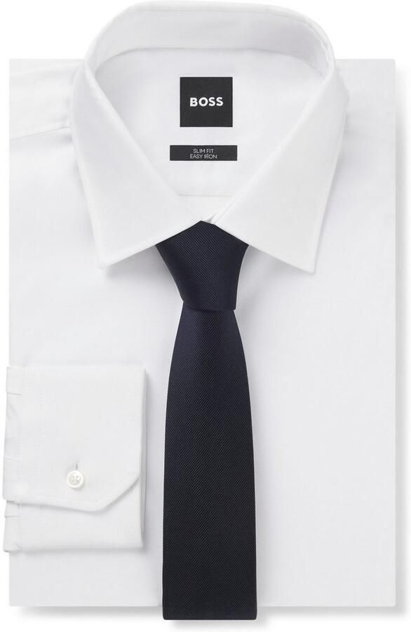 Boss Stropdas H-TIE 6 CM gemaakt in italië - Foto 7