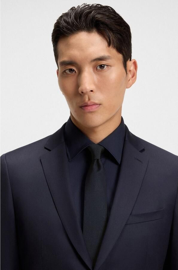 Boss Stropdas H-TIE 6 CM gemaakt in italië - Foto 5