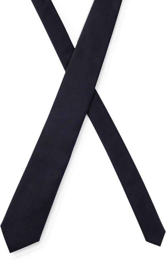 Boss Stropdas met fijne structuur (7 5 cm) - Foto 5