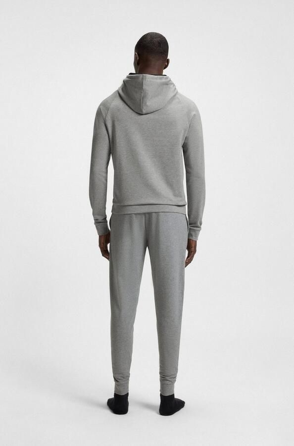 BOSS Sweatbroek Authentic Pan met logo-opschrift opzij - Foto 4