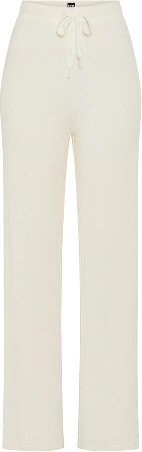 BOSS Sweatbroek Ottoman elastische band met tunnelkoord regular fit