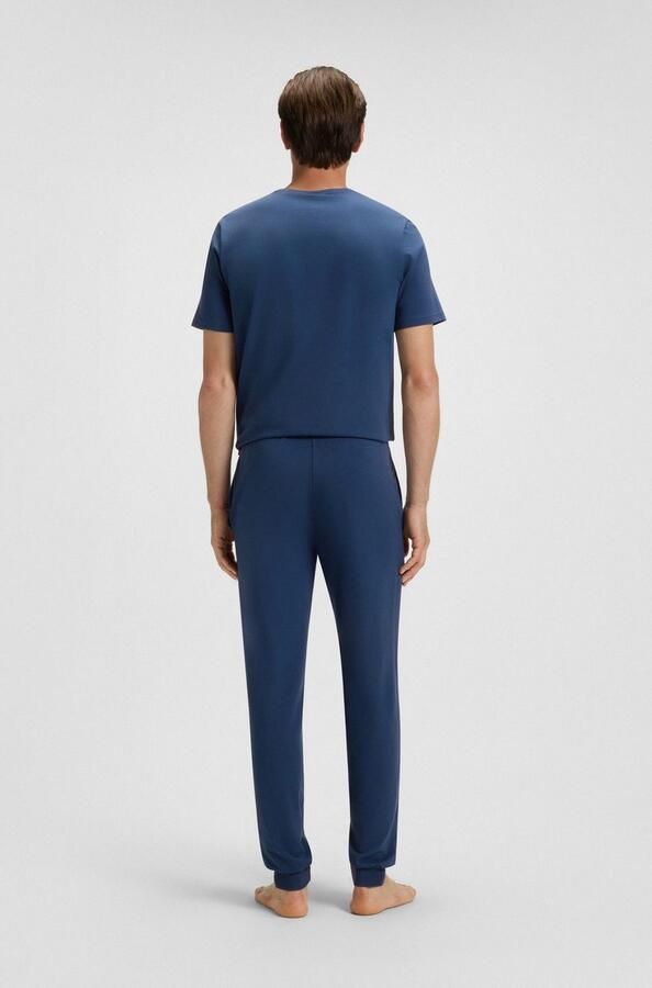 Boss Regular fit sweatpants van katoenmix - Foto 3