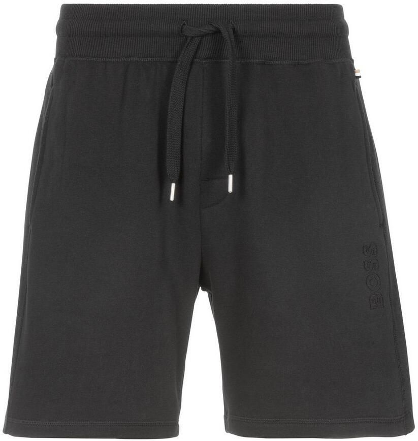 BOSS Sweatshort David met verstelbaar rijgkoord