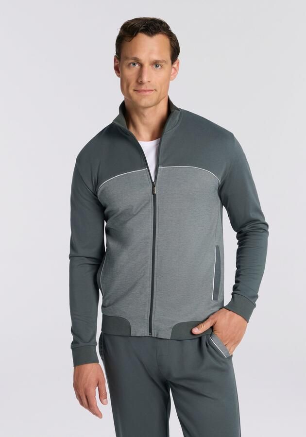 BOSS Sweatvest Tracksuit jacket Nieuw opstaande kraag - Foto 4