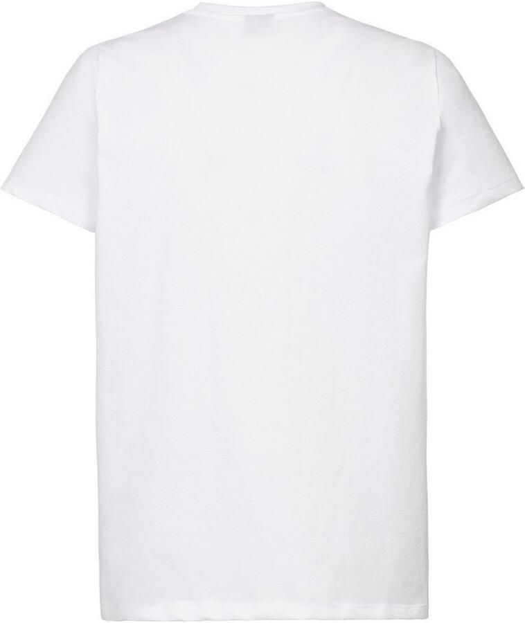 BOSS T-shirt Ronde hals jersey klein logo regular fit