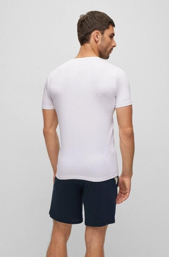 BOSS BLACK Heren Polo's & T-shirts Tshirtrn 2p Modern Wit - Foto 18