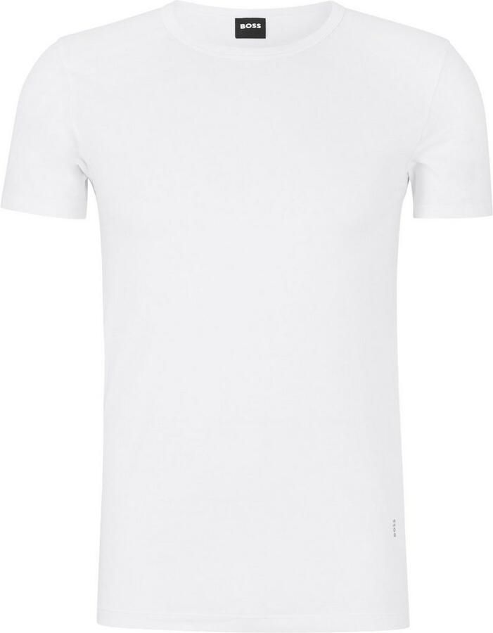 BOSS BLACK Heren Polo's & T-shirts Tshirtrn 2p Modern Wit - Foto 9