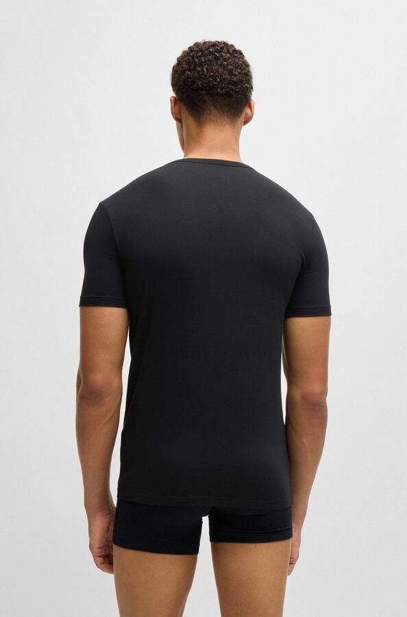 BOSS BLACK Heren Polo's & T-shirts Tshirtrn 2p Modern Zwart - Foto 12