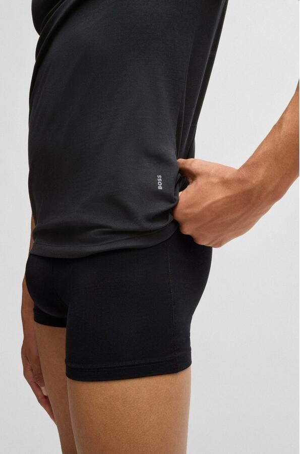 BOSS BLACK Heren Polo's & T-shirts Tshirtrn 2p Modern Zwart - Foto 9