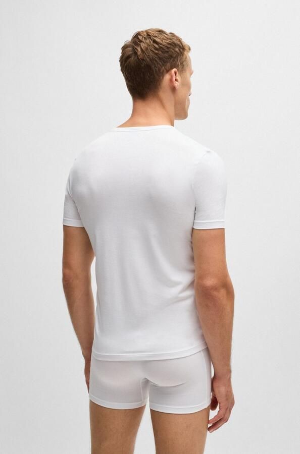 BOSS BLACK Heren Polo's & T-shirts Tshirtrn 2p Modern Wit - Foto 20