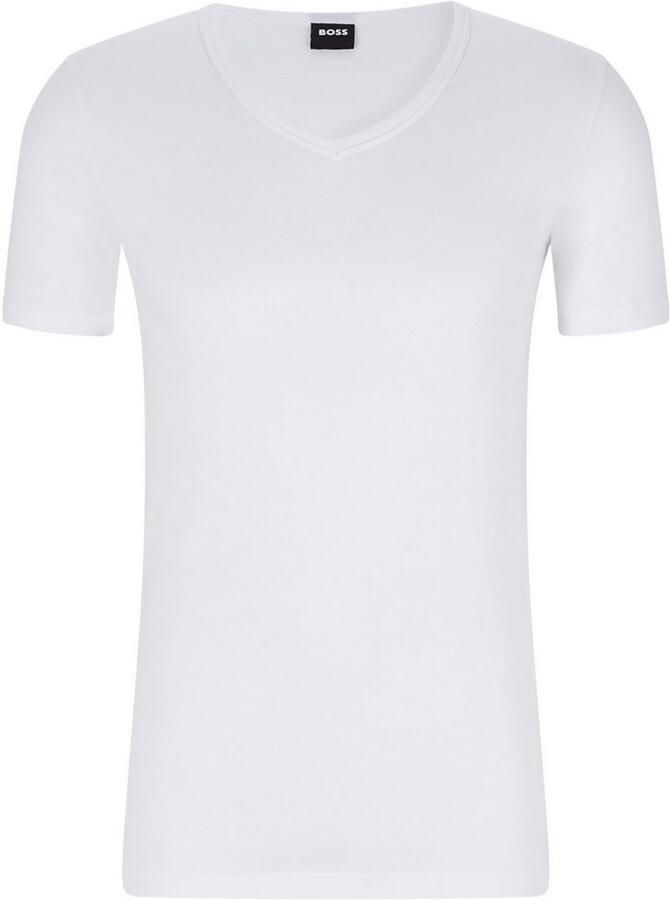 Boss T-shirt met V-hals in een set van 2 stuks model 'Modern' - Foto 2