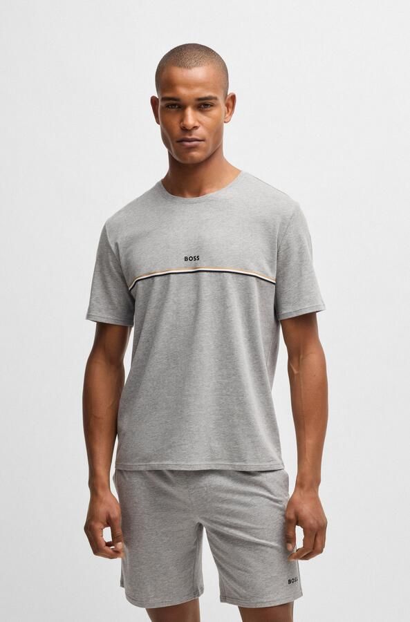 BOSS T-shirt Unique T-Shirt met logo-opdruk - Foto 7