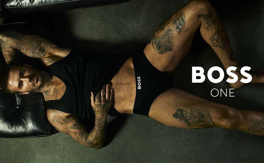 Boss Tanktop met labelstitching in een set van 3 paar model 'ONE' - Foto 10