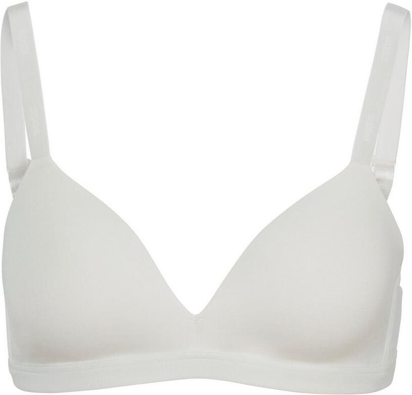 BOSS Triangel-bh TRIANGLE PADDED CI met tekst op de schouderbanden - Foto 3