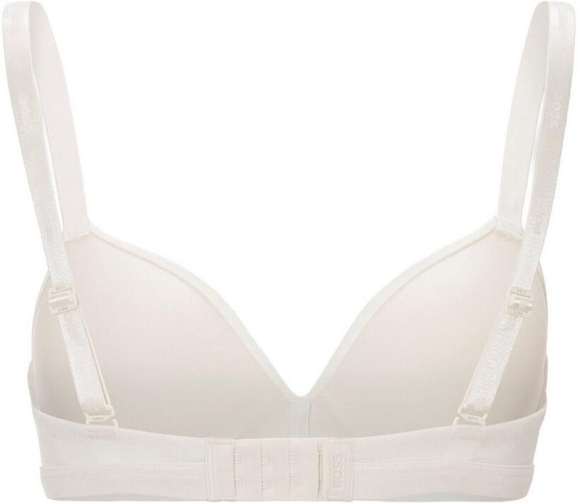 BOSS Triangel-bh TRIANGLE PADDED CI met tekst op de schouderbanden - Foto 4