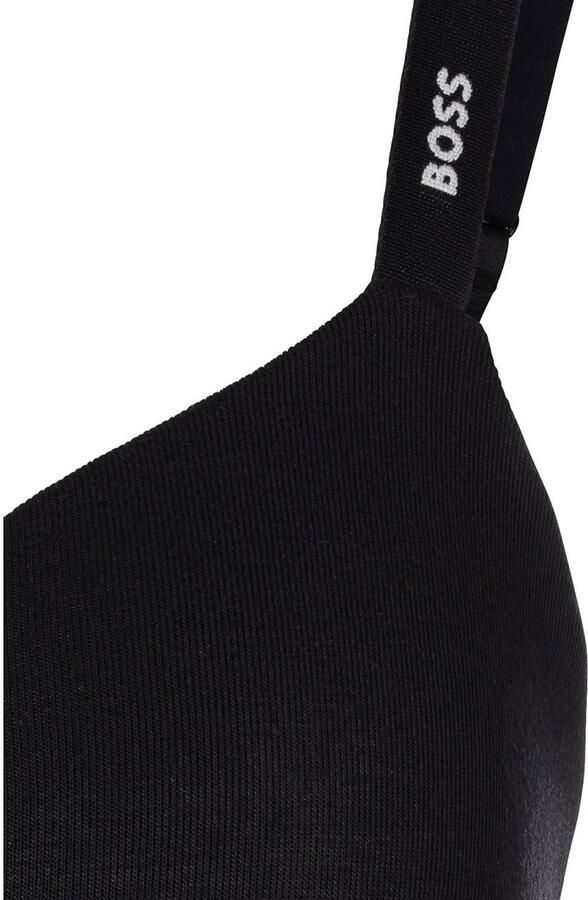 BOSS Triangel-bh TRIANGLE PADDED CI met tekst op de schouderbanden - Foto 8