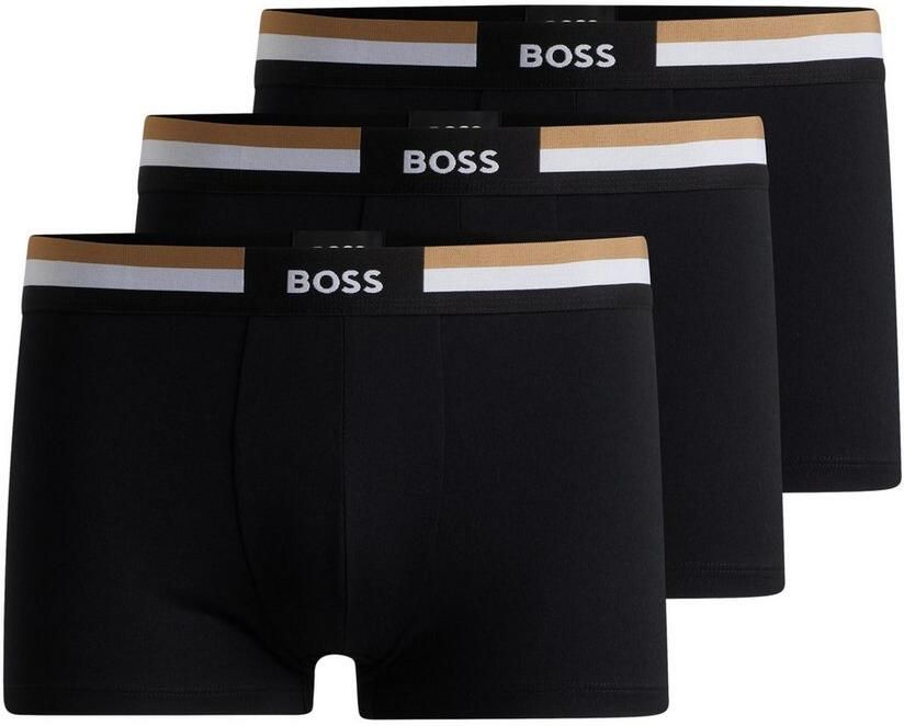BOSS Trunk 3P Motion met elastische taille (3 stuks)