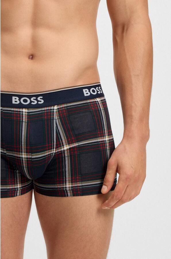 Boss Relaxed fit boxershort van katoenmix in een set van 3 stuks - Foto 4