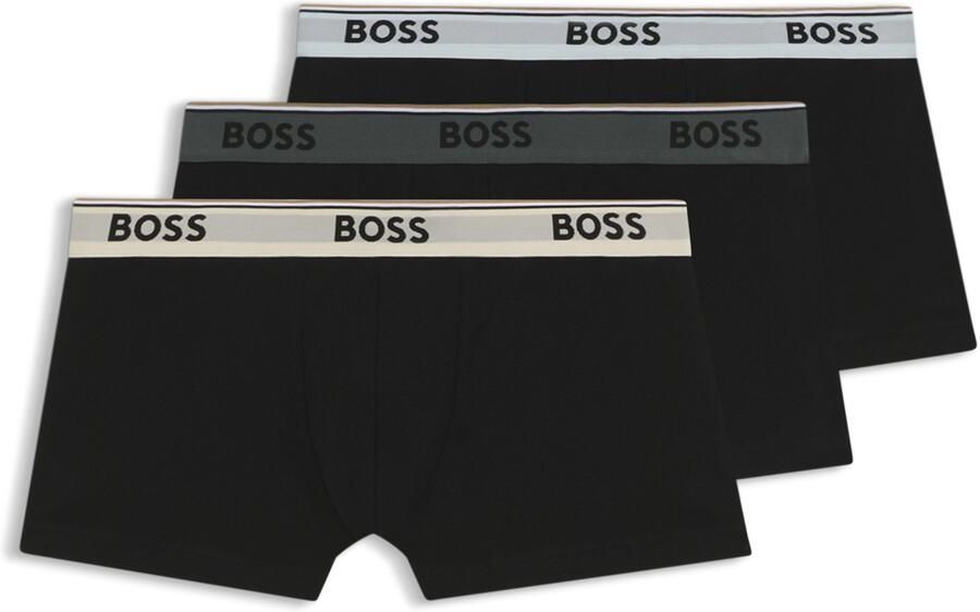Boss Regular fit boxershort van katoenmix in een set van 3 stuks - Foto 5