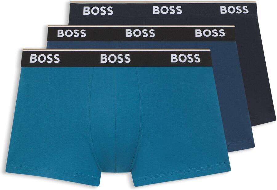 Boss Regular fit boxershort van katoenmix in een set van 3 stuks - Foto 7