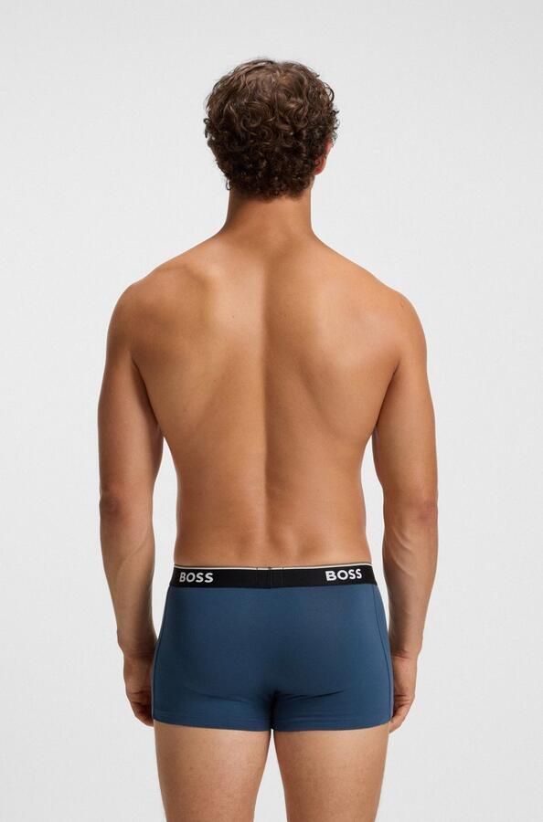 Boss Regular fit boxershort van katoenmix in een set van 3 stuks - Foto 6