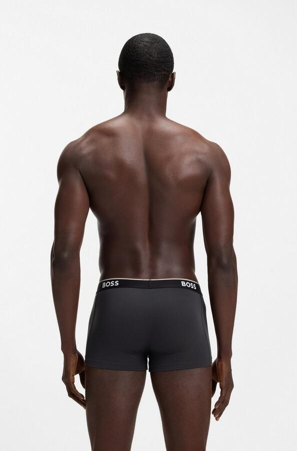 Boss Regular fit boxershort van katoenmix in een set van 3 stuks - Foto 7