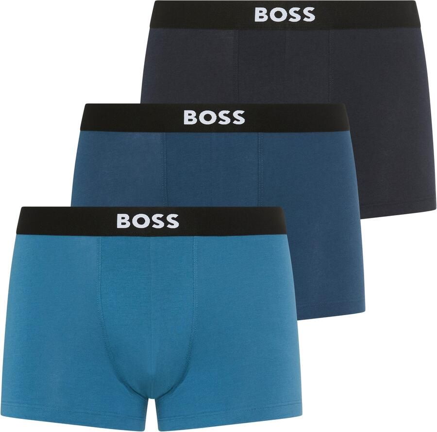 Boss Boxershort van katoenmix in set van 3 - Foto 5