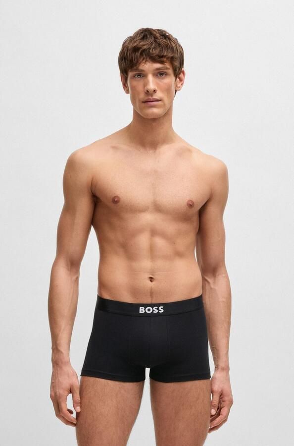 Boss Boxershort met elastische band met logo in een set van 3 stuks model 'ONE' - Foto 8