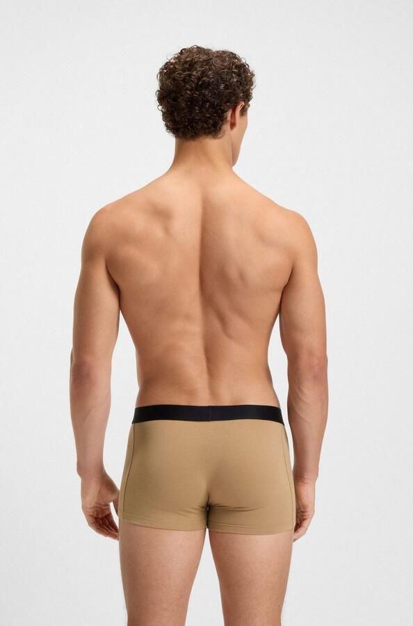 Boss Regular fit boxershort van een mix van katoen en elastaan in een set van 3 stuks - Foto 7