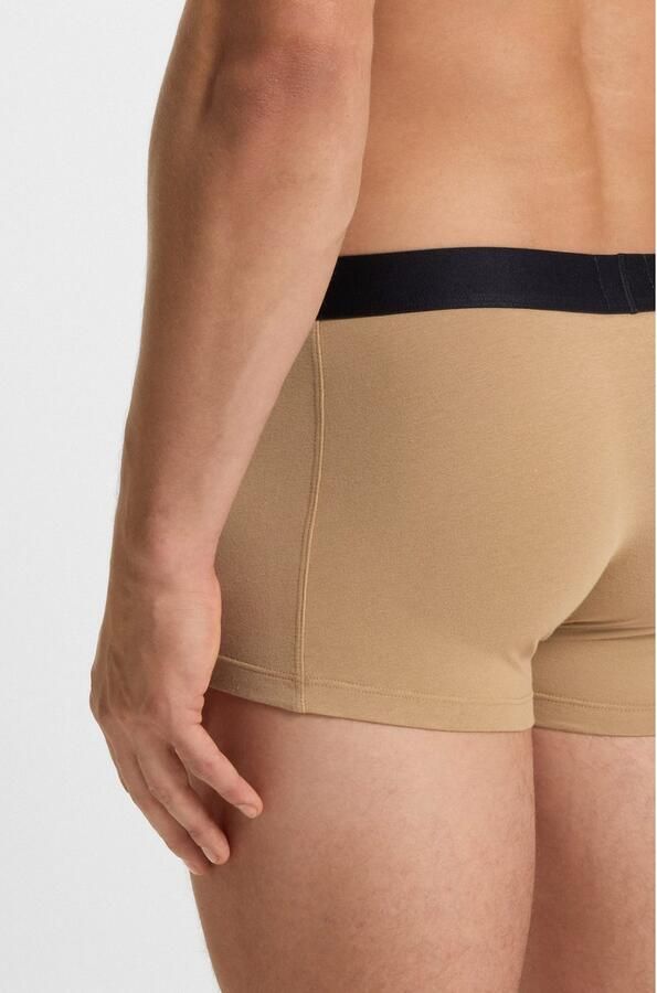 Boss Regular fit boxershort van een mix van katoen en elastaan in een set van 3 stuks - Foto 4