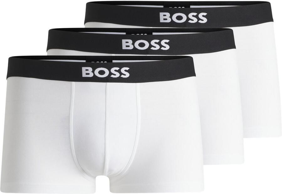 Boss Boxershort met elastische band met logo in een set van 3 stuks model 'ONE' - Foto 8