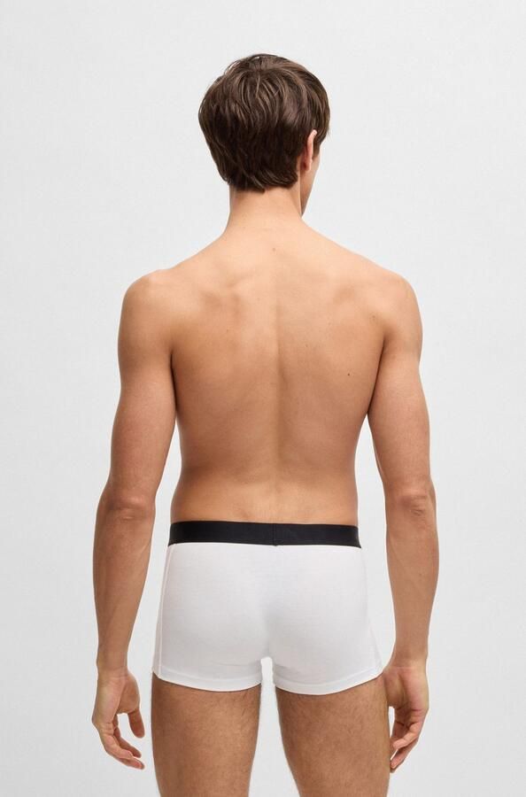 Boss Boxershort met elastische band met logo in een set van 3 stuks model 'ONE' - Foto 5