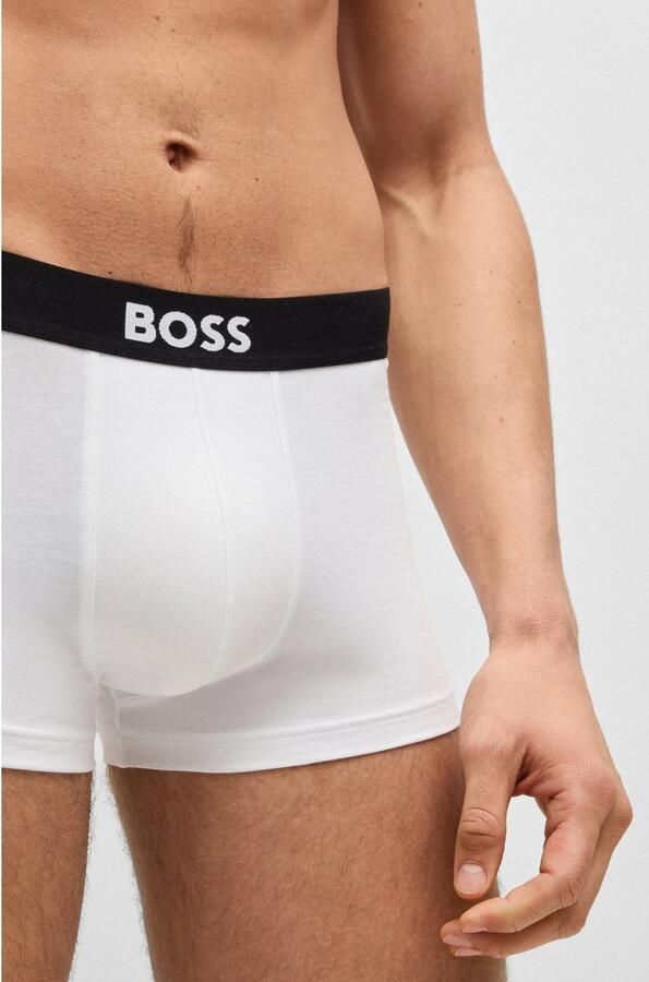Boss Boxershort met elastische band met logo in een set van 3 stuks model 'ONE' - Foto 2