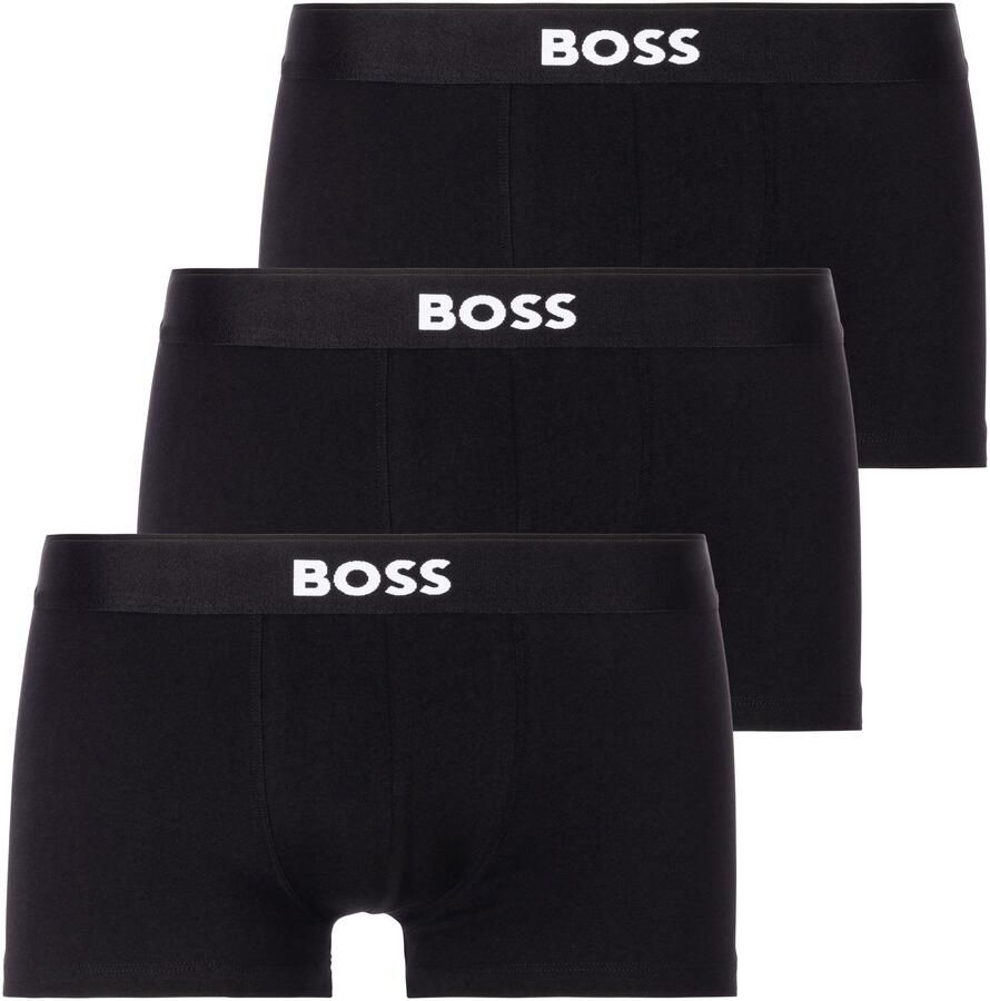 Boss Boxershort met elastische band met logo in een set van 3 stuks model 'ONE' - Foto 11