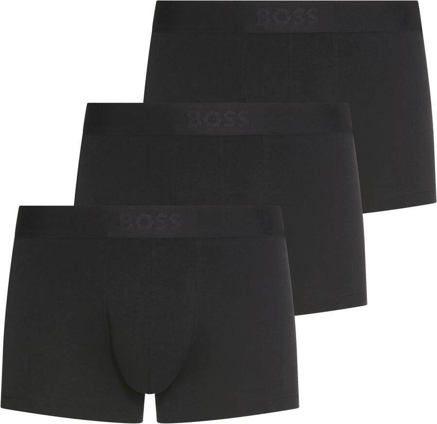 Boss Regular fit boxershort van katoenmix in een set van 3 stuks - Foto 5