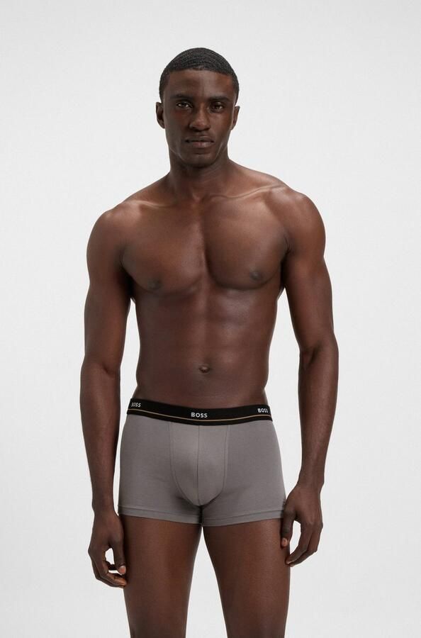Boss Regular fit boxershort van katoenmix in een set van 5 stuks - Foto 5