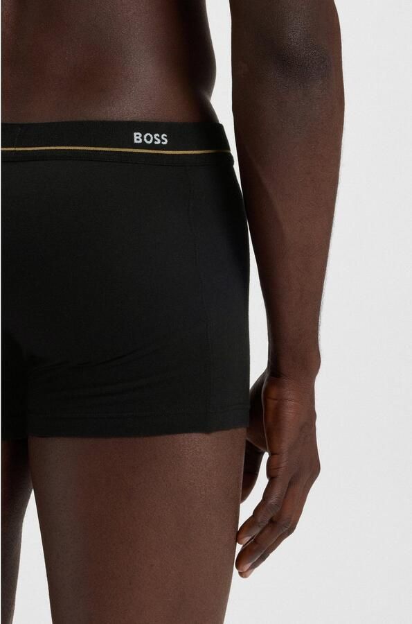 Boss Regular fit boxershort van katoenmix in een set van 5 stuks - Foto 2
