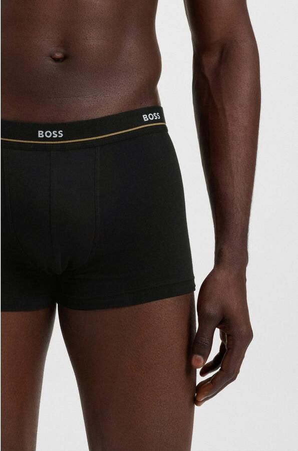 Boss Regular fit boxershort van katoenmix in een set van 5 stuks - Foto 3