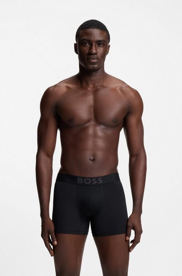 Boss Boxershort met elastische band met logo in een set van 3 stuks - Foto 12
