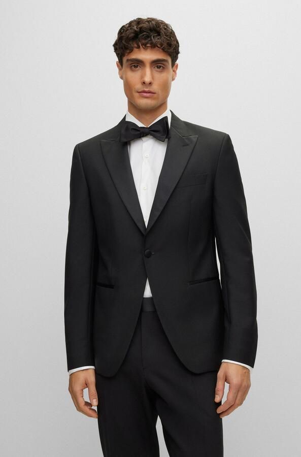 Boss Vlinderdasje H-BOW T UNTIED van zuivere zijde - Foto 12