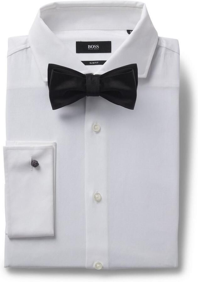 Boss Vlinderdasje H-BOW T UNTIED van zuivere zijde - Foto 5