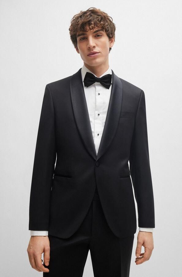 Boss Vlinderdasje H-BOW TIE van zuivere zijde - Foto 12