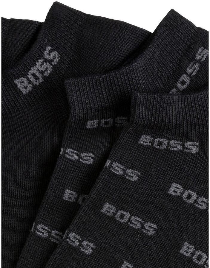 BOSS Vrijetijdssokken 2P AS Allover CC met logoborduursels (set 2 stuks) - Foto 6