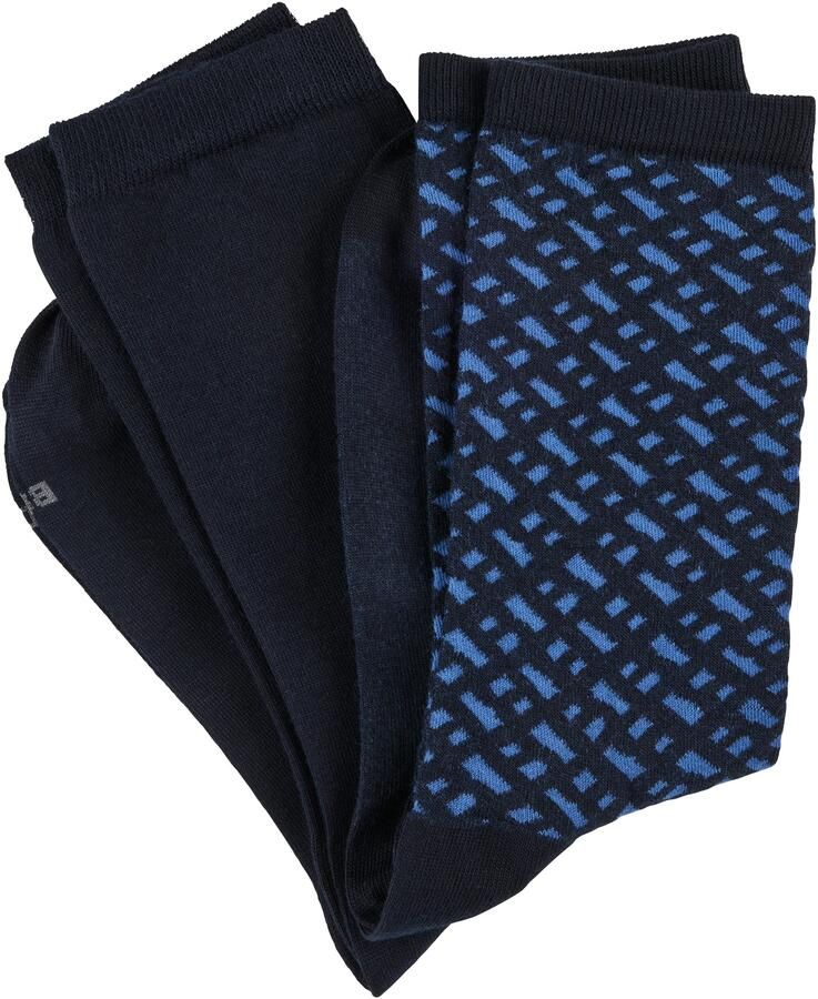 BOSS Vrijetijdssokken 2P RS Monogram CC van zachte katoenmix (2 paar Set van 2) - Foto 2