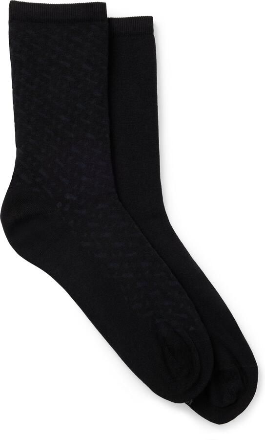 BOSS Vrijetijdssokken 2P RS Monogram CC van zachte katoenmix (2 paar Set van 2) - Foto 4