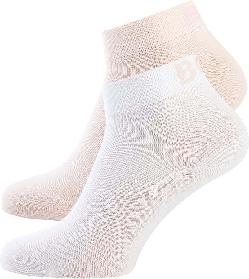 BOSS Vrijetijdssokken 2P SH Logo CC W met gebreid logo-tekst (set 2 paar 2 stuks) - Foto 2