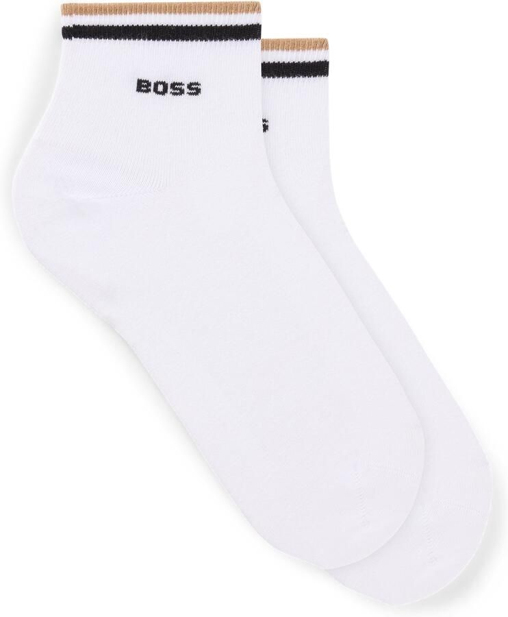 BOSS Vrijetijdssokken 2P SH Stripe CC (set 2 paar 2 stuks) - Foto 3